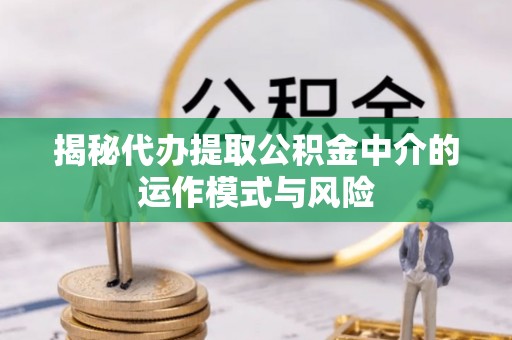 寻甸揭秘代办提取公积金中介的运作模式与风险