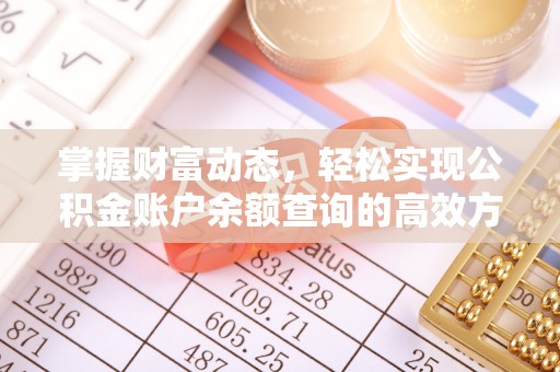 寻甸掌握财富动态，轻松实现公积金账户余额查询的高效方法