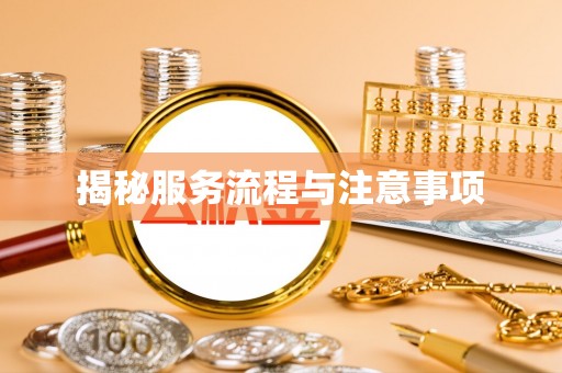 寻甸揭秘服务流程与注意事项