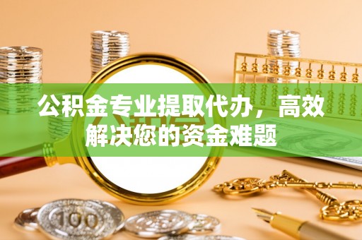 寻甸公积金专业提取代办，高效解决您的资金难题