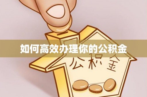 寻甸如何高效办理你的公积金
