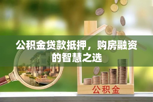 寻甸公积金贷款抵押，购房融资的智慧之选