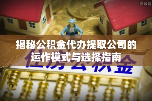 寻甸揭秘公积金代办提取公司的运作模式与选择指南