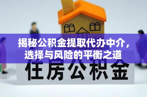 寻甸揭秘公积金提取代办中介，选择与风险的平衡之道
