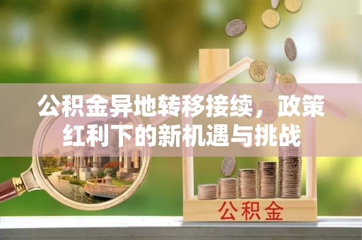 寻甸公积金异地转移接续，政策红利下的新机遇与挑战