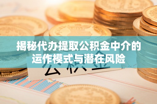 寻甸揭秘代办提取公积金中介的运作模式与潜在风险