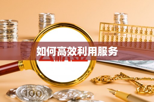 寻甸如何高效利用服务