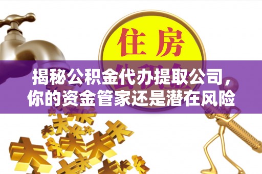 寻甸揭秘公积金代办提取公司，你的资金管家还是潜在风险？
