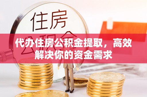 寻甸代办住房公积金提取，高效解决你的资金需求