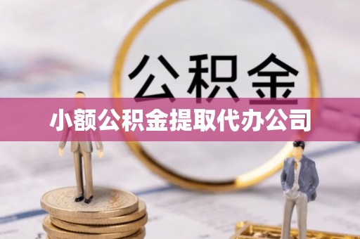 寻甸小额公积金提取代办公司