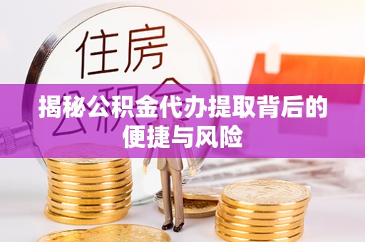 寻甸揭秘公积金代办提取背后的便捷与风险
