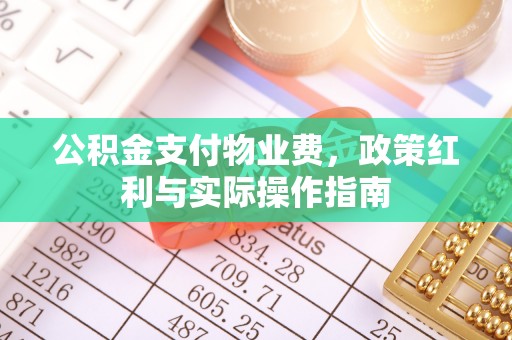 寻甸公积金支付物业费，政策红利与实际操作指南