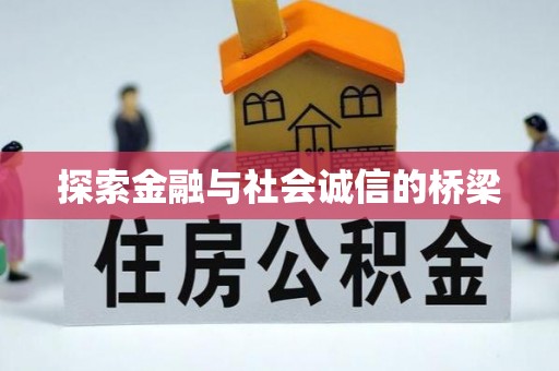 寻甸探索金融与社会诚信的桥梁