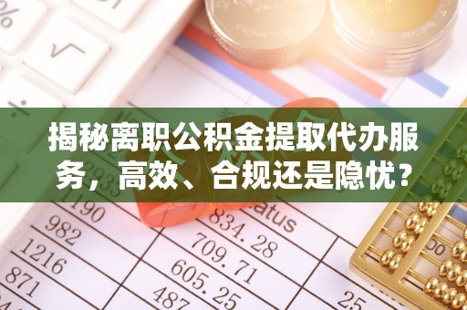寻甸揭秘离职公积金提取代办服务，高效、合规还是隐忧？