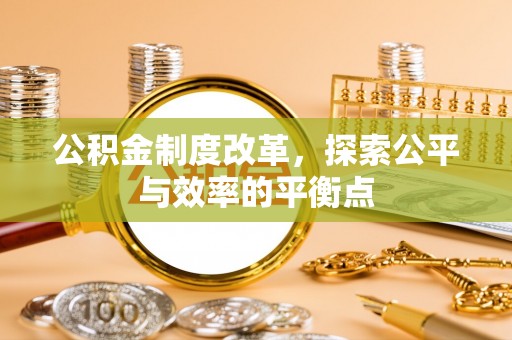 寻甸公积金制度改革，探索公平与效率的平衡点