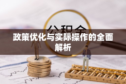 寻甸政策优化与实际操作的全面解析